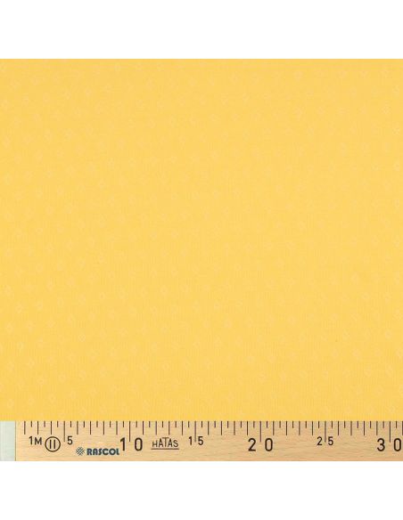 Pointelle knit jersey fabric - Light yellow
