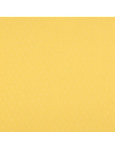 Pointelle knit jersey fabric - Light yellow