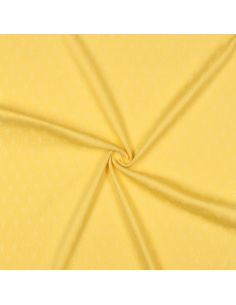 Pointelle knit jersey fabric - Light yellow 2