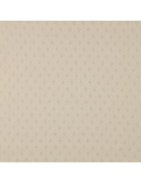 Pointelle knit jersey fabric - Beige