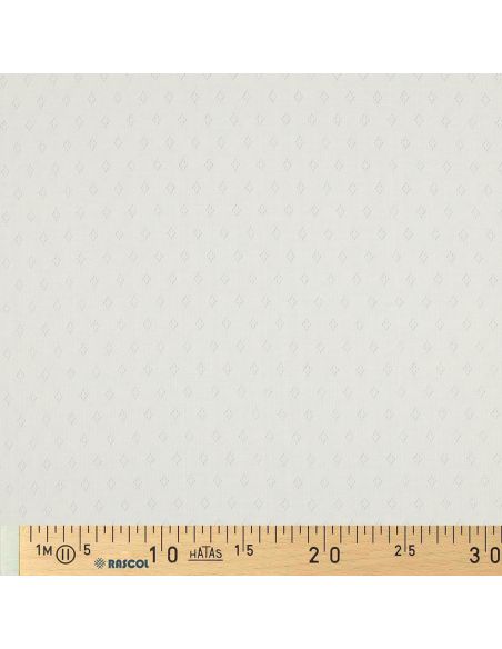 Pointelle knit jersey fabric - Ecru