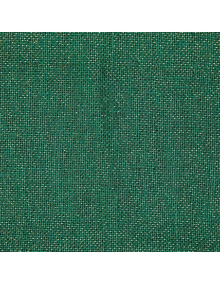 Lurex jute fabric - Green