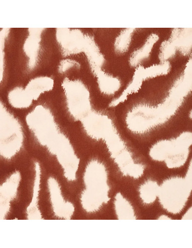 Stretch viscose satin fabric - Animal