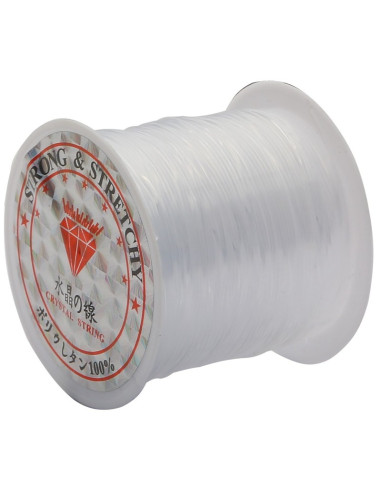 0.70 mm Plastic Bead Thread - Transparent
