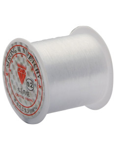 0.20 mm plastic bead thread - Transparent