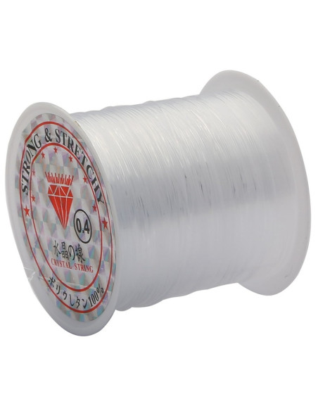 0.40 mm Plastic Bead Thread - Transparent