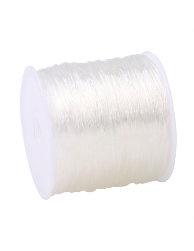 Elastic thread for beads 0.80 mm - Transparent