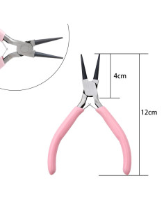 Round nose pliers for jewelry and beads