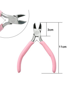 Jewelry and bead cutting pliers