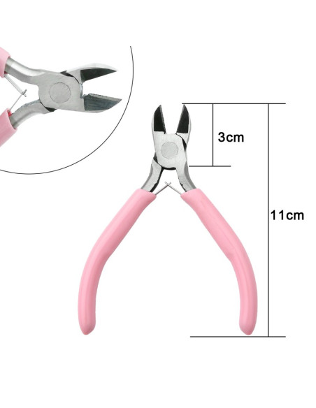 Jewelry and bead cutting pliers