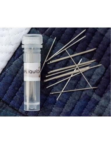 Apliquick 15-needle tube applied