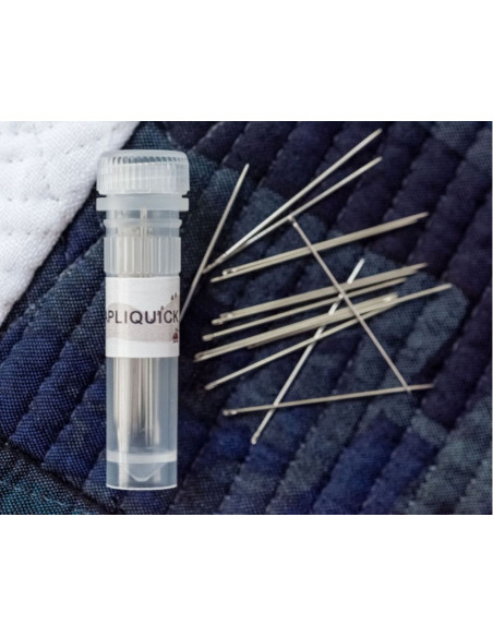 Apliquick 15-needle tube applied