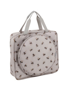 Embroidery project bag - Bee