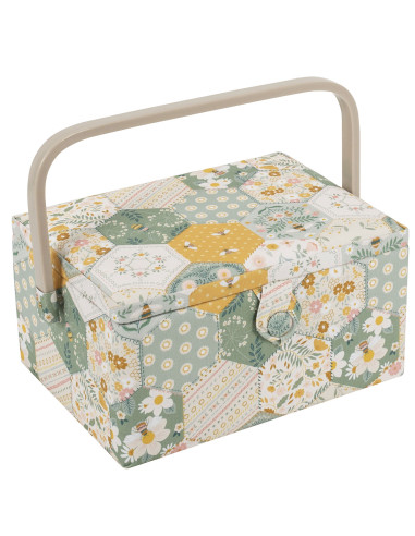 Sewing box - Bee patchwork