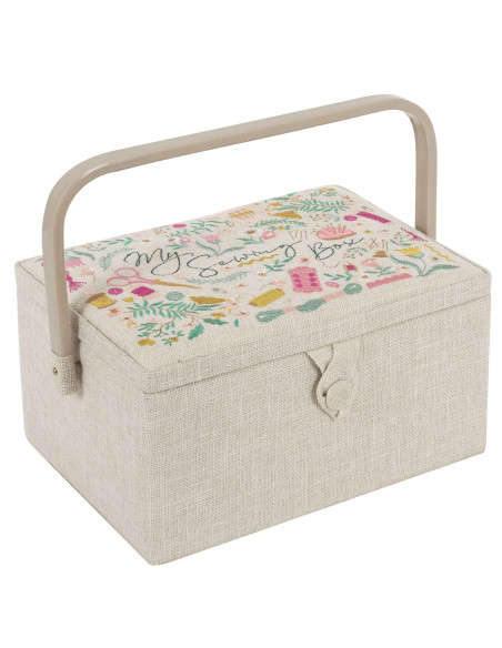 Sewing box with embroidery - My sewing