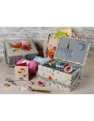 Needle case - Poppies