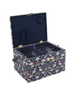 Embroidery sewing box - Birds in bloom 2