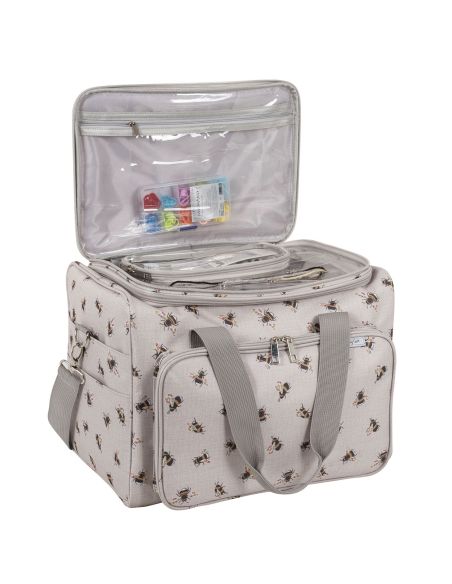 Knitting and crochet storage bag - Bee