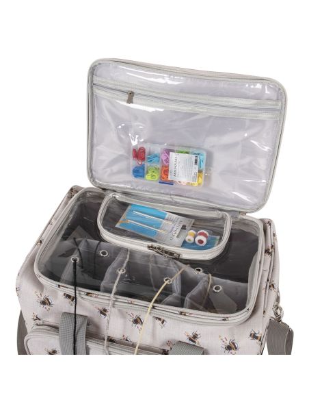 Knitting and crochet storage bag - Bee