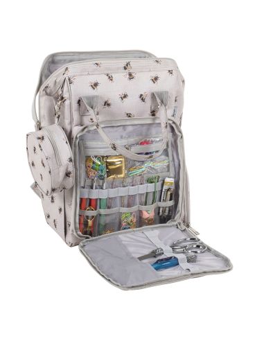 Tote bag for knitting and crochet - Bee