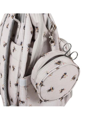 Tote bag for knitting and crochet - Bee