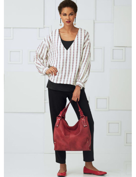Top, skirt, and pants pattern - Vogue 9286