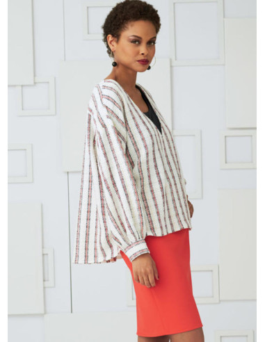 Top, skirt, and pants pattern - Vogue 9286