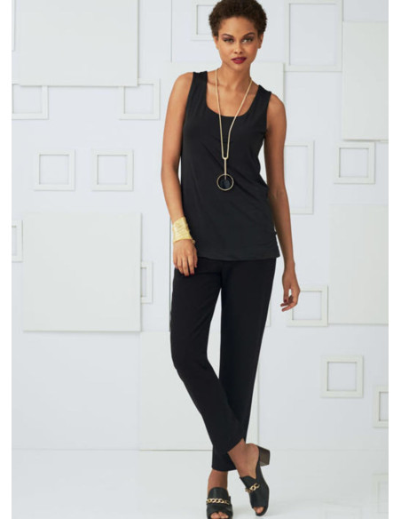 Top, skirt, and pants pattern - Vogue 9286