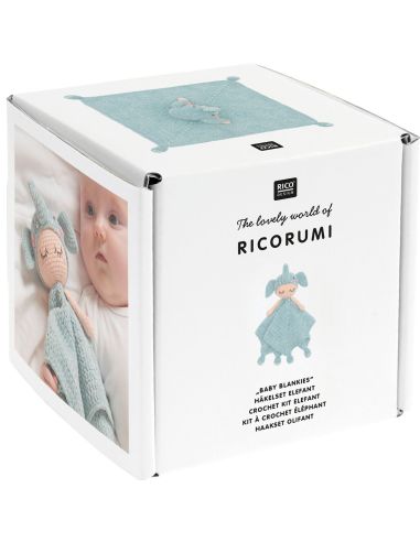 Elephant Crochet Blanket Kit