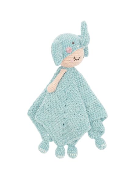 Elephant Crochet Blanket Kit