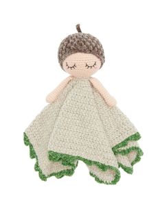 Crochet kit for cuddly blanket - Nature