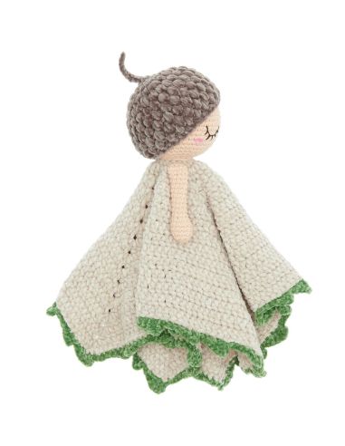 Crochet kit for cuddly blanket - Nature