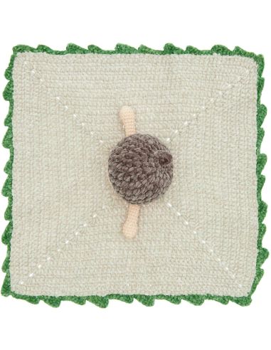 Crochet kit for cuddly blanket - Nature