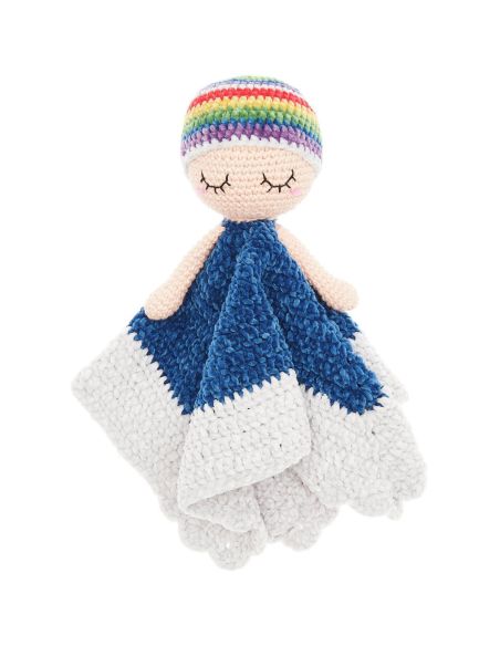Rainbow Blanket Crochet Kit