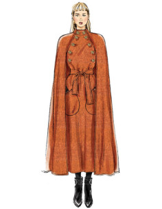 Cape and Belt Pattern - Vogue 9288 2