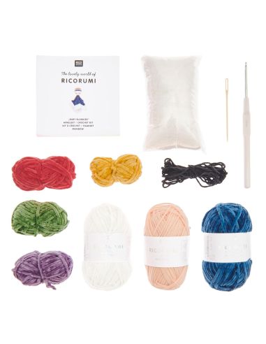 Rainbow Blanket Crochet Kit