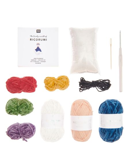 Rainbow Blanket Crochet Kit