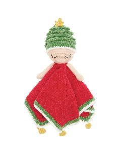 Crochet kit for a cuddly blanket - Christmas