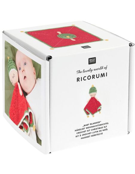 Crochet kit for a cuddly blanket - Christmas