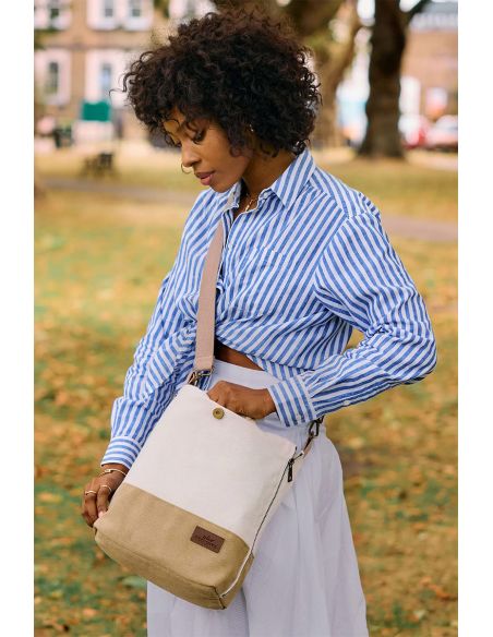 Eco Vita DMC special embroidery shoulder bag