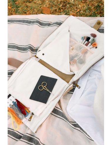 Eco Vita DMC special embroidery shoulder bag