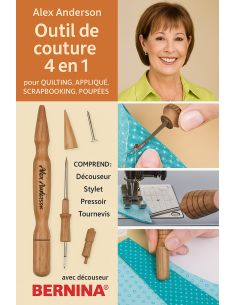 Alex Anderson's 4-in-1 Wooden Sewing Tool