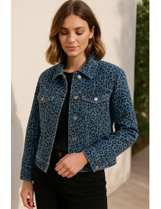 Denim Jeans Fabric - Animal 2