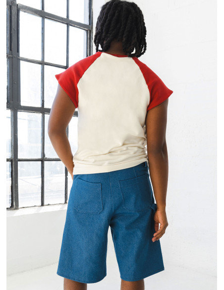 High top and shorts pattern - Know Me 2121