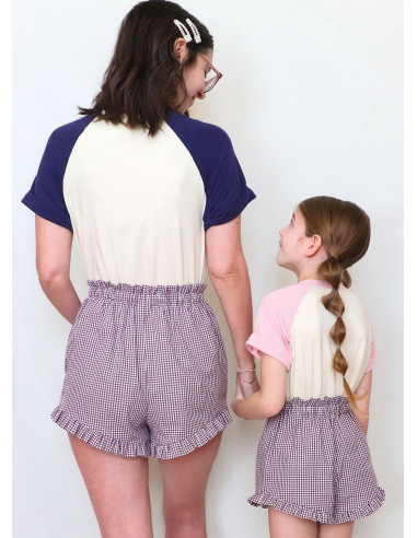 High top and shorts pattern - Know Me 2123