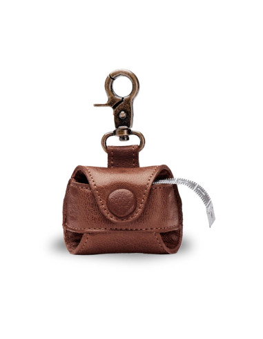 Leather case for Muud Malmö Hook tape measure - Rich Brown