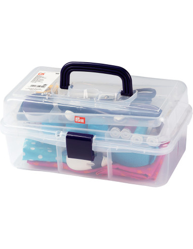 Transparent sewing box