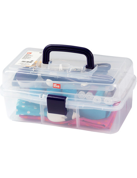 Transparent sewing box