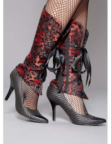 Half-gaiter pattern