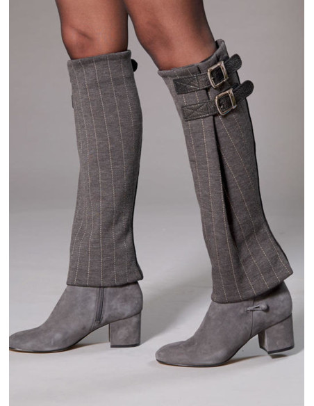 Half-gaiter pattern